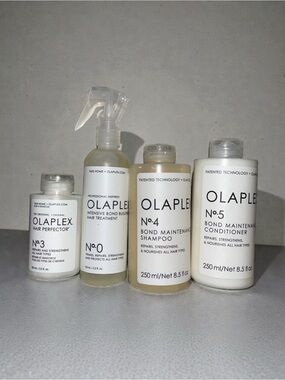 Set of OLAPLEX Hair Repair System OLAPLEX Nº 0, Nº 3, Nº 4, Nº 5,​